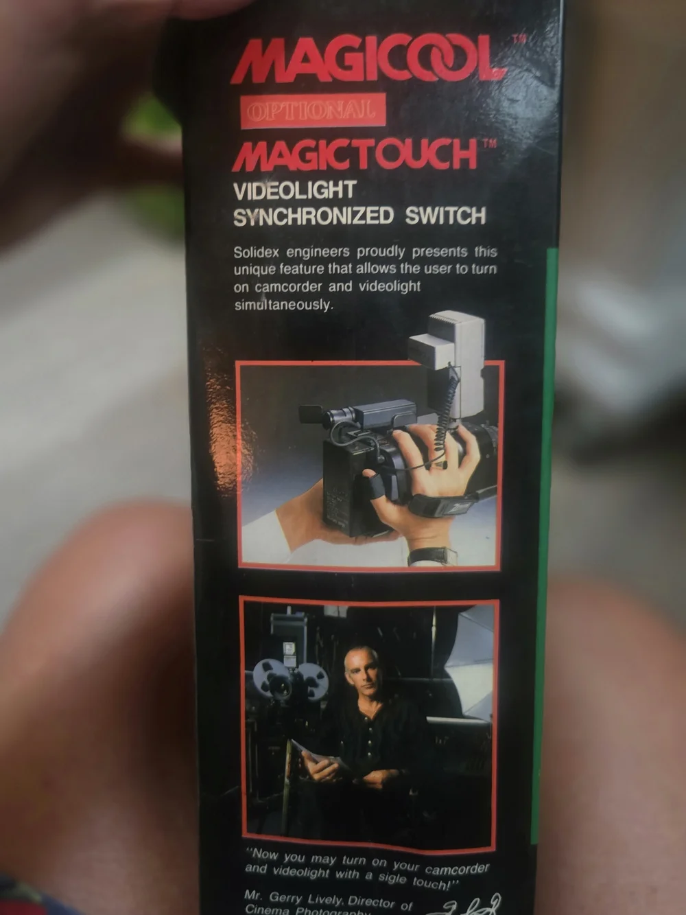 Magic Solidex Cordless Quartz Videolight - ~ Bin RR